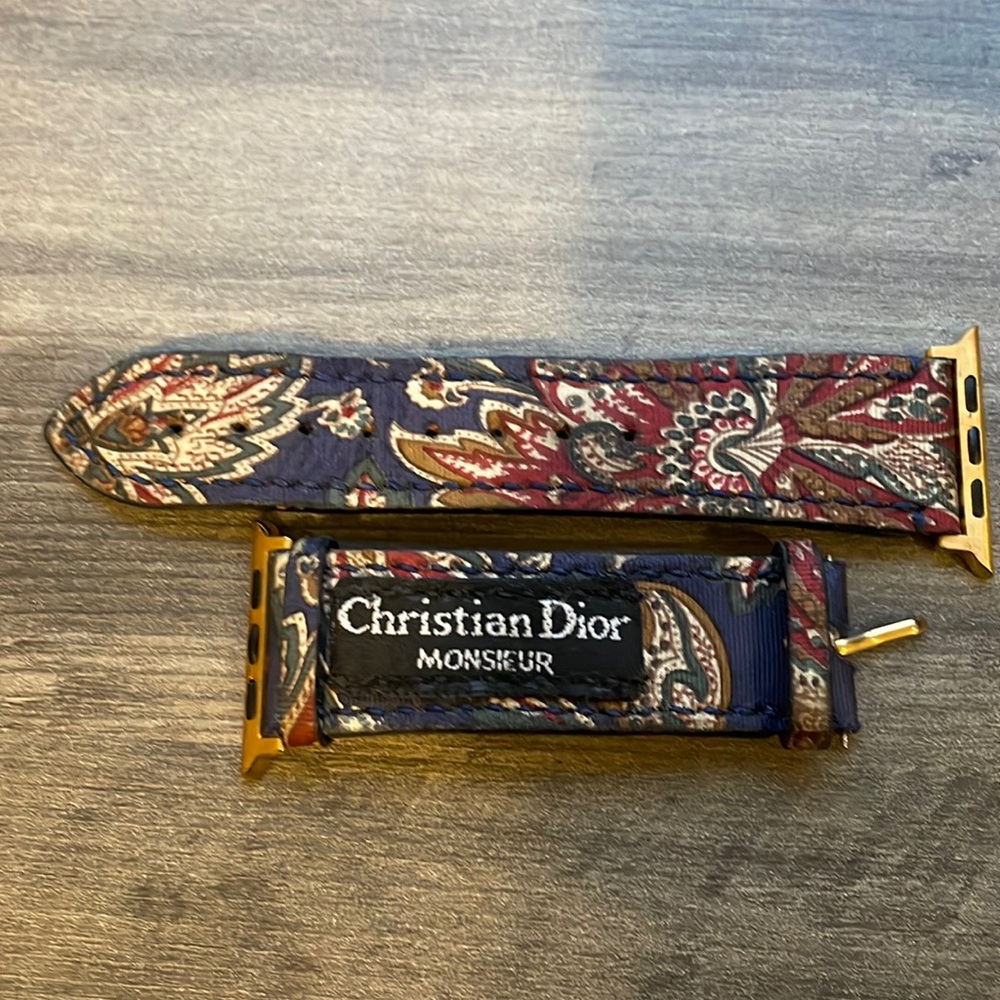 Bespoke Christian Dior Apple Watch Band